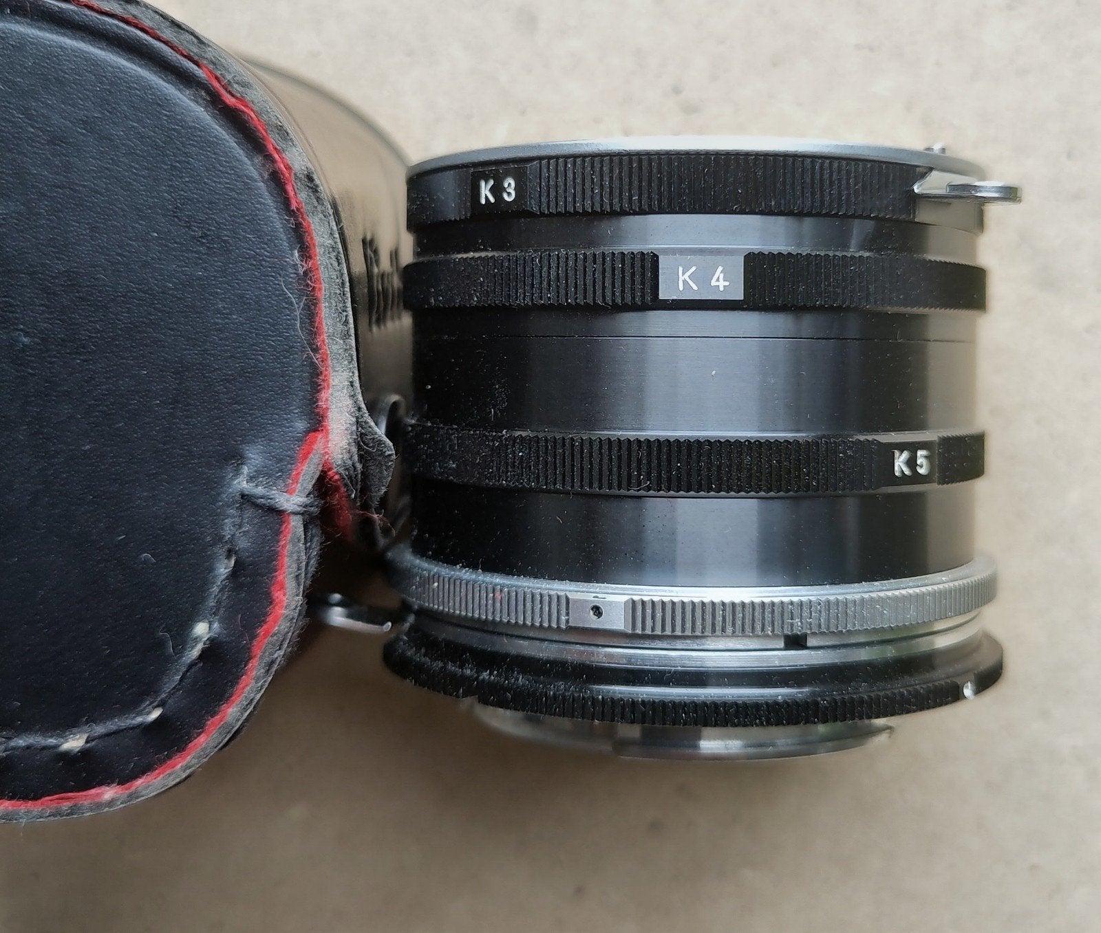 Nikon F tussenringen K1-K5, Ophalen of Verzenden, Spiegelreflex, Nikon