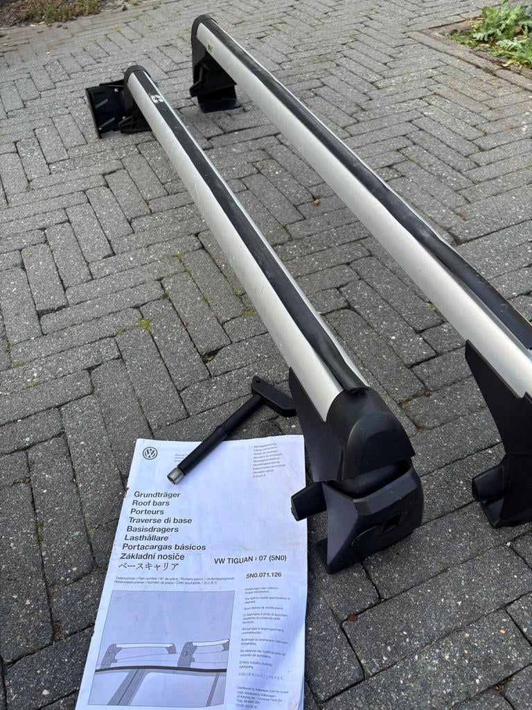 Dakdragers Volkswagen Tiguan 2008-2012, Ophalen, Gebruikt