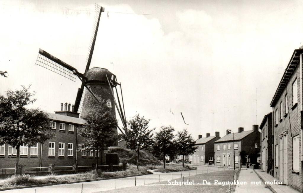 Ansichtkaart Schijndel, Verzamelen, Ansichtkaarten | Nederland, Ophalen of Verzenden, Noord-Brabant
