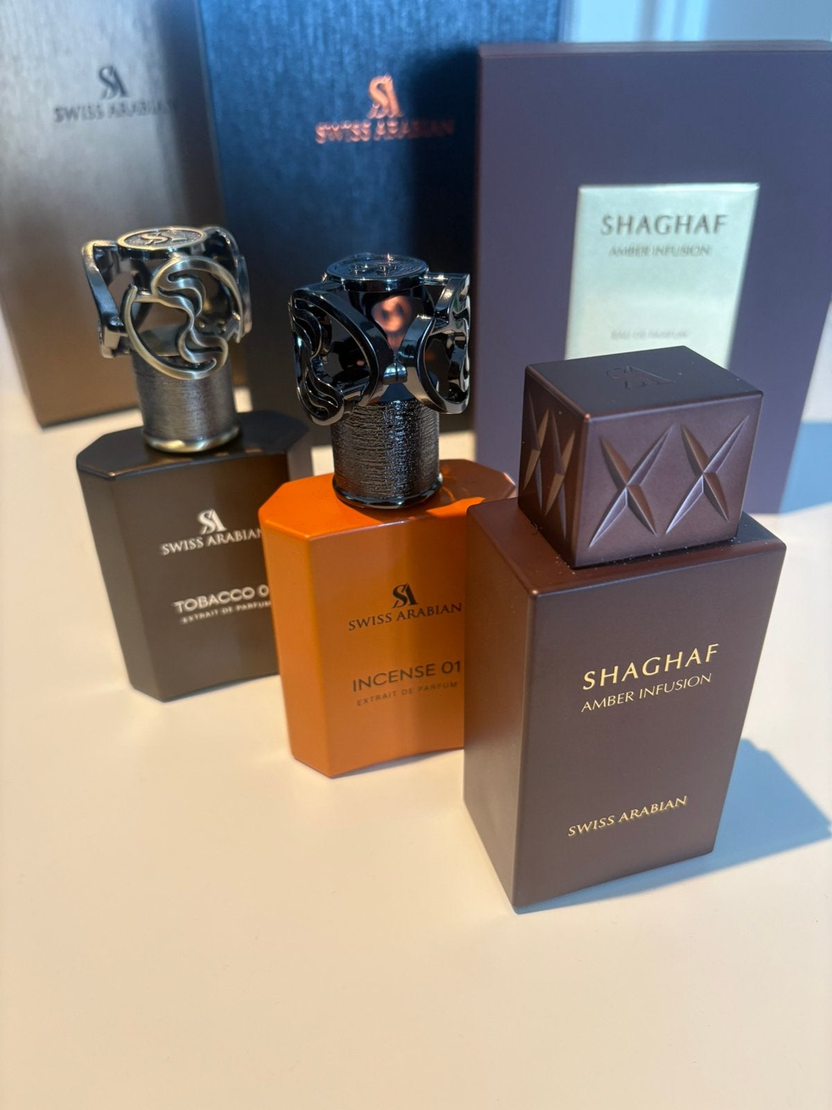 Verschillende Swiss Arabian Parfums, Ophalen, Zo goed als nieuw