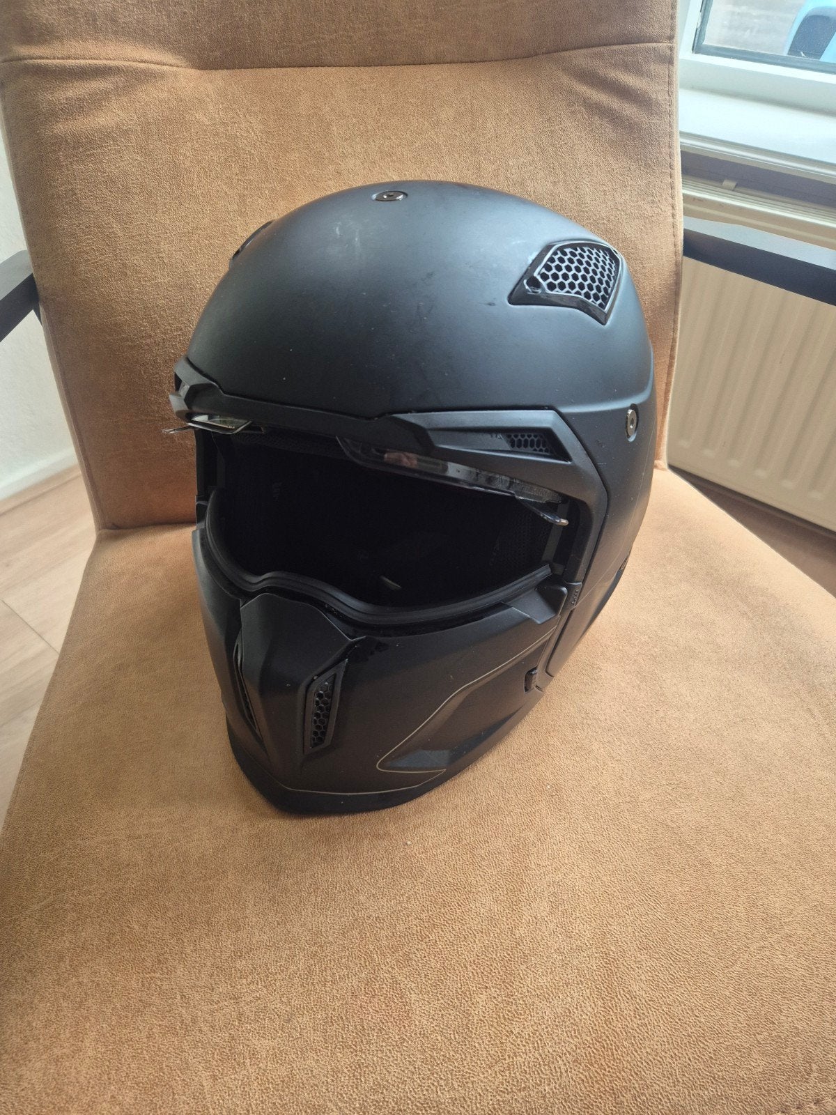jethelm motor scooter brommer, Heren, Jethelm, XXL, Tweedehands