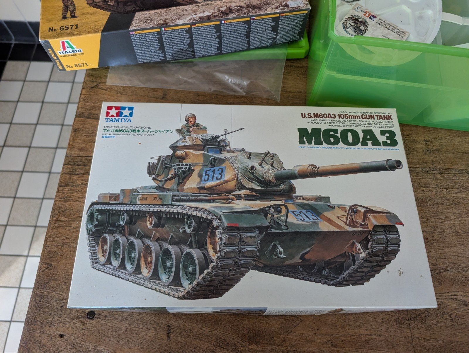 2 Bouwpakketten Tanks + Complete Toebehoren Modelbouw, Hobby en Vrije tijd, Ophalen of Verzenden, Gebruikt, 1:32 tot 1:50