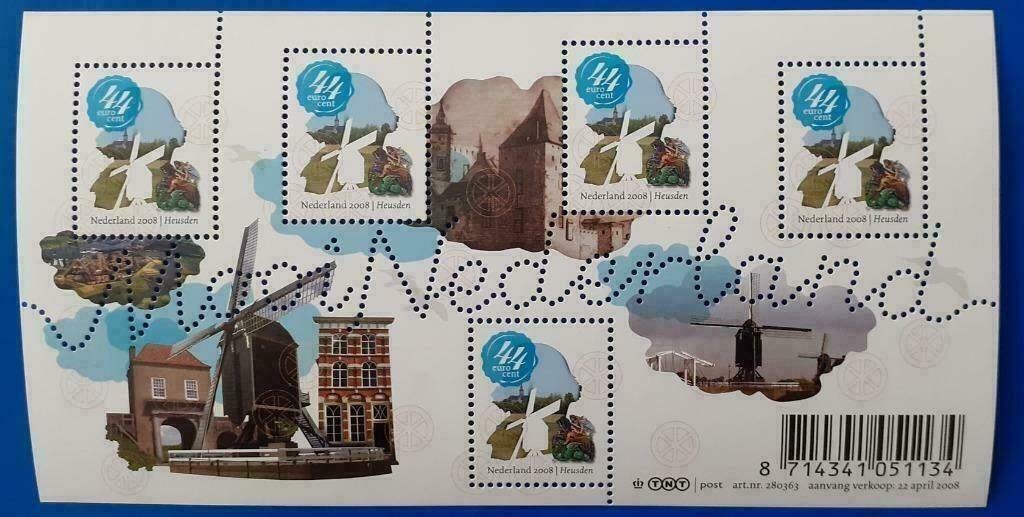 NVPH 2568 Mooi Nederland Mooi Heusden - 2008, Verzenden, Na 1940, Postfris