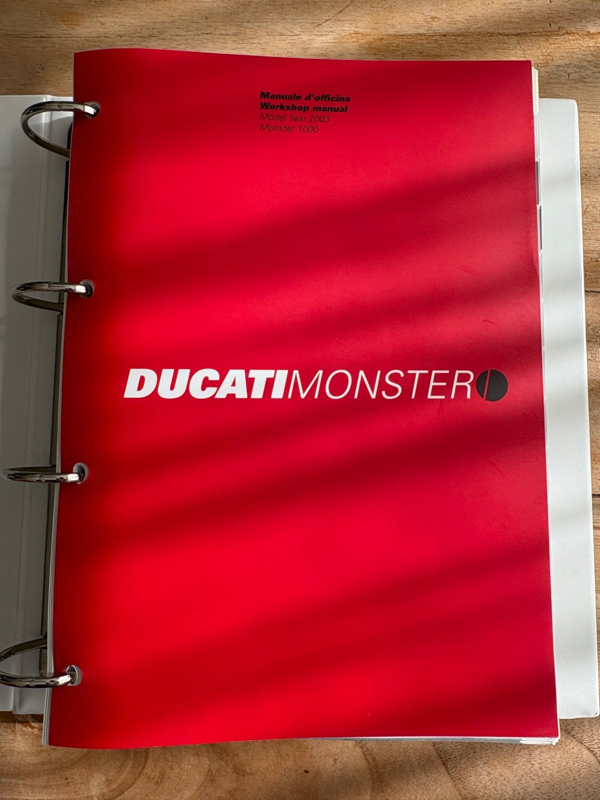 Werkplaatshandboek Ducati Monster 1000, Motoren, Ophalen of Verzenden, Ducati
