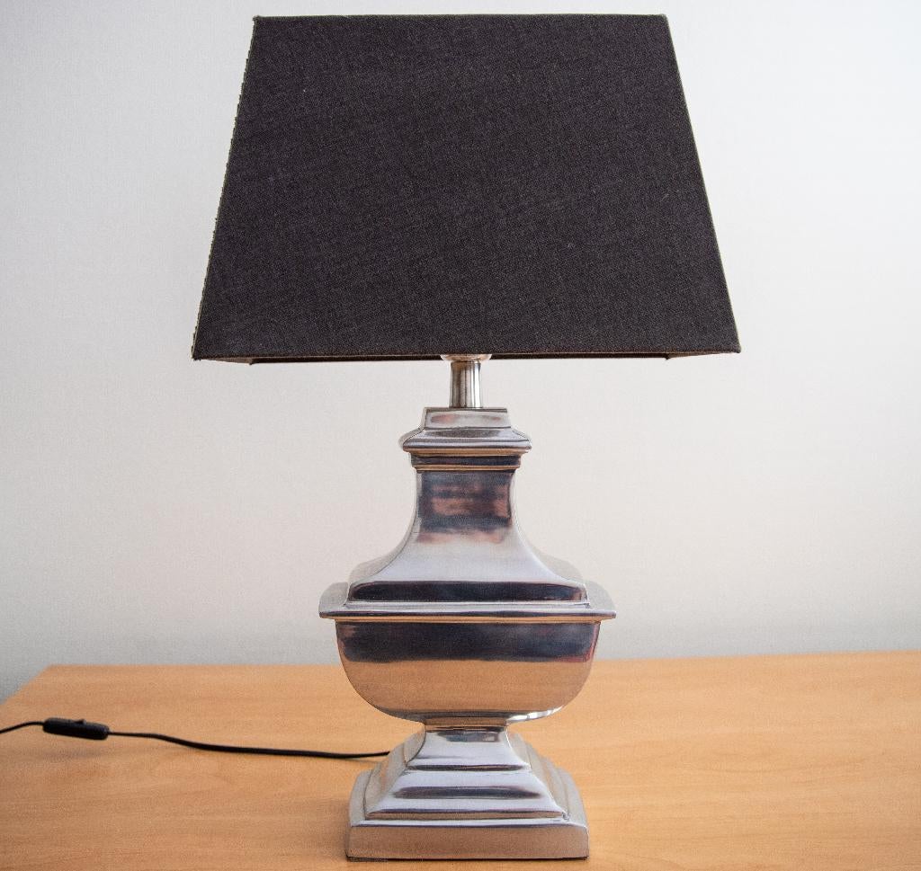 Tafellamp, Huis en Inrichting, Lampen | Tafellampen, Ophalen of Verzenden, Zo goed als nieuw, Metaal, Minder dan 50 cm