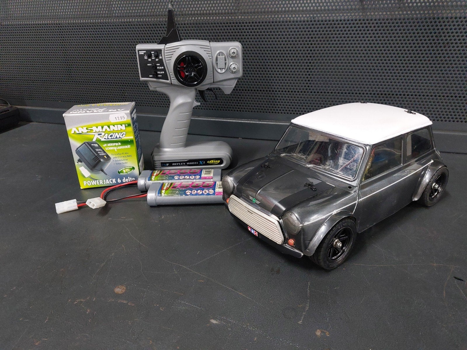 Tamiya Mini Cooper M03, Ophalen, Gebruikt, Schaal 1:10, Auto onroad