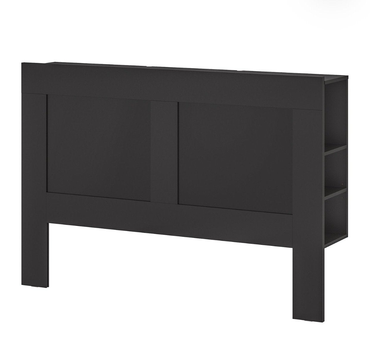 Ikea Brimnes hoofdeinde zwart 180cm met opbergruimte, Huis en Inrichting, Ophalen, Tweepersoons, Zwart, 180 cm