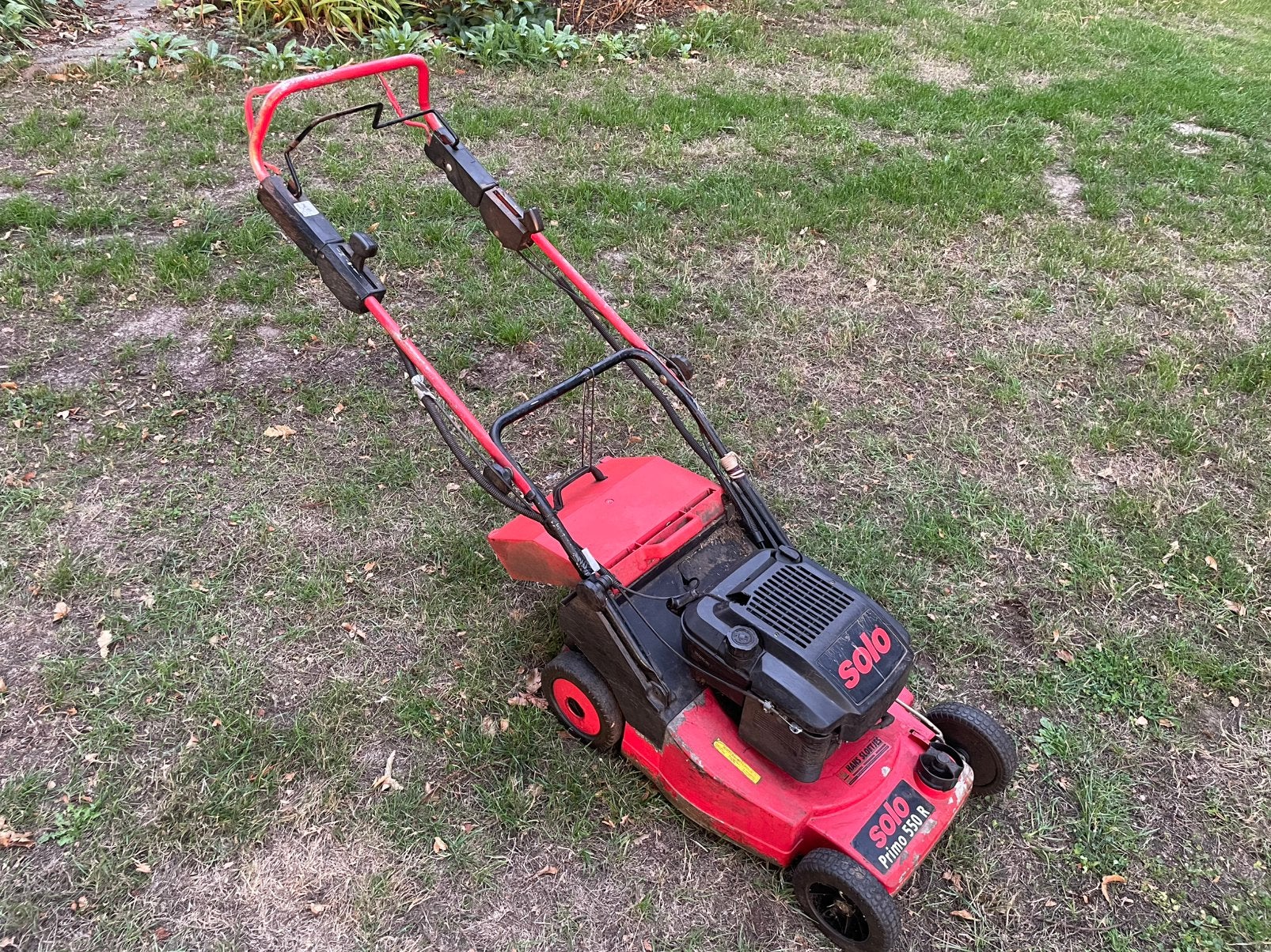 Solo maaier zonder bak, Ophalen, Gebruikt
