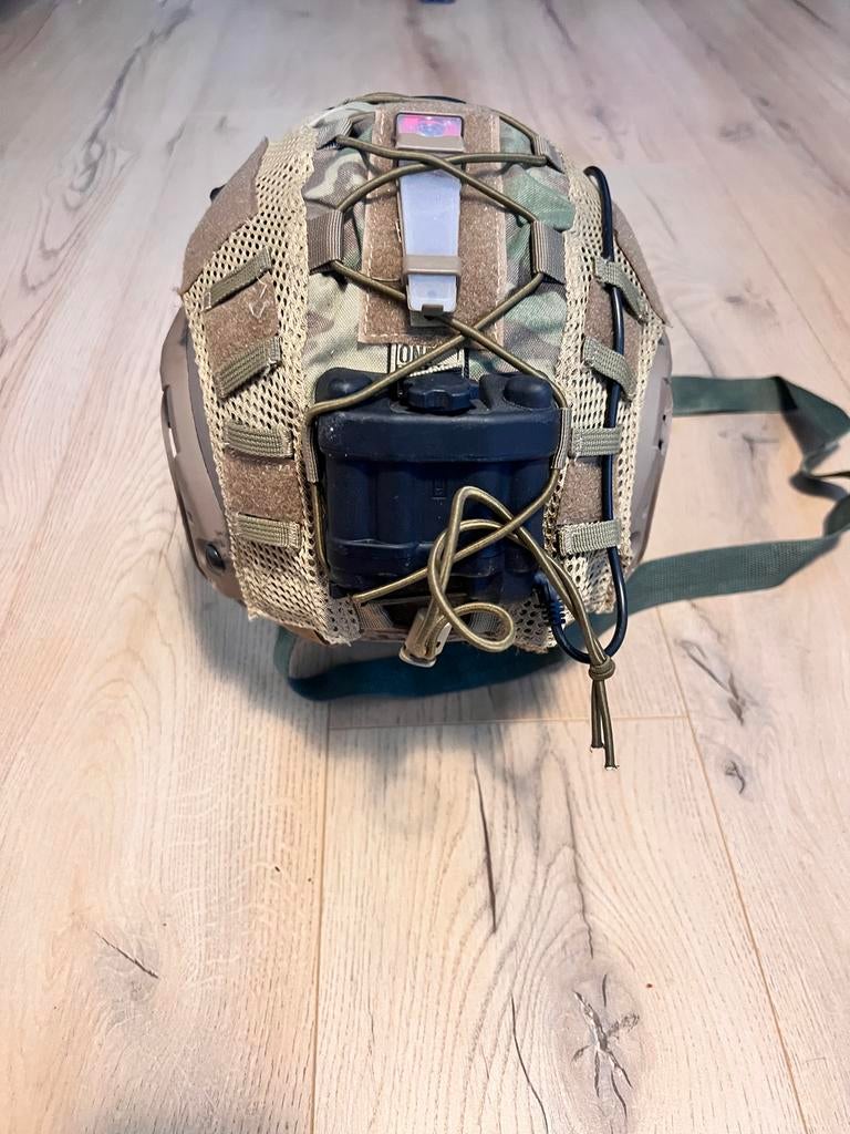 Airsoft helm, Verzamelen, Ophalen of Verzenden, Landmacht, Nederland, Helm of Baret