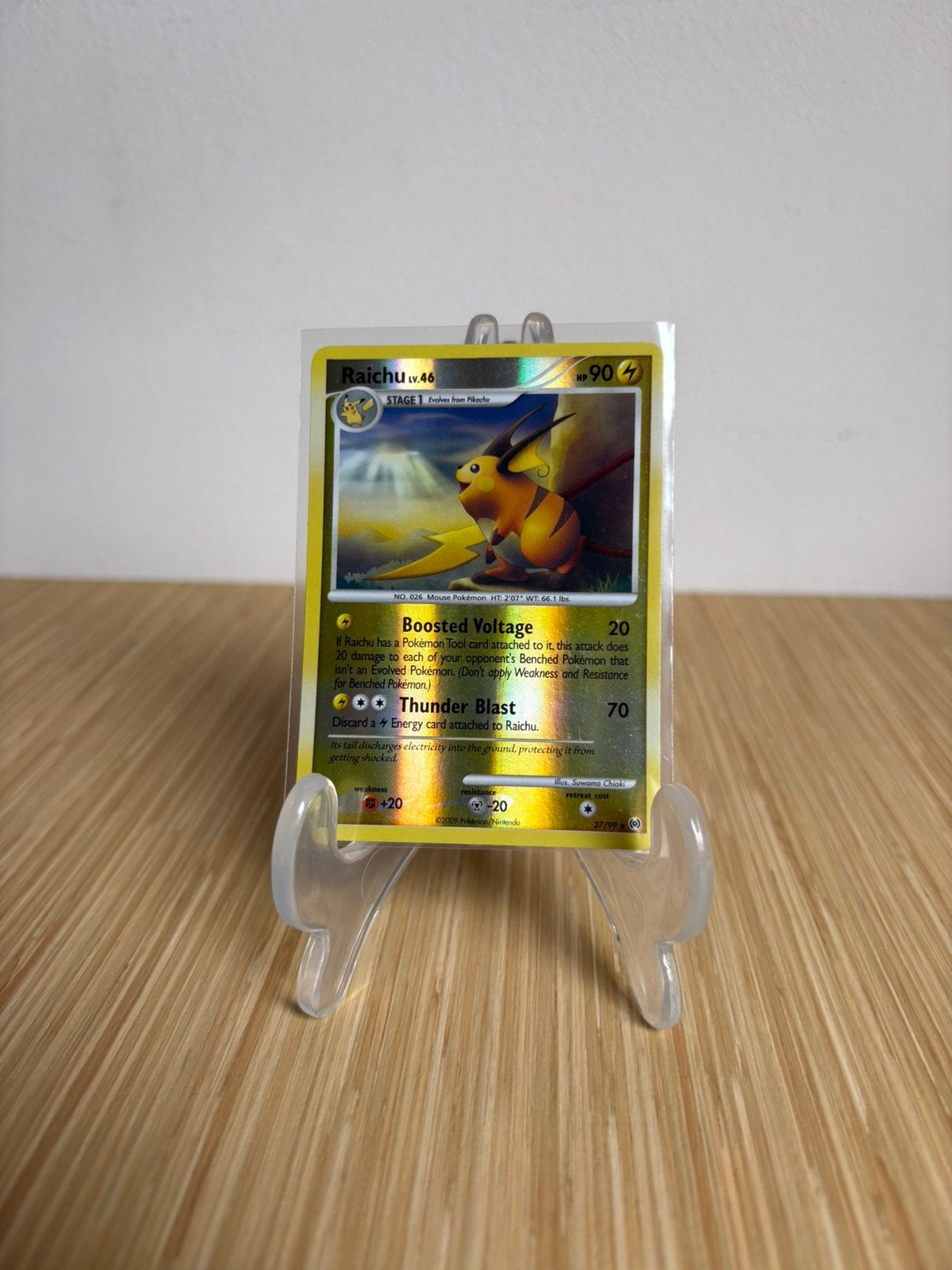 Raichu, Ophalen of Verzenden, Zo goed als nieuw