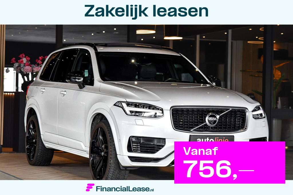 Volvo XC90 2.0 T8 Twin Engine AWD R-Design Polestar+. Pano,, Gebruikt, 4 cilinders, 7 stoelen, Wit