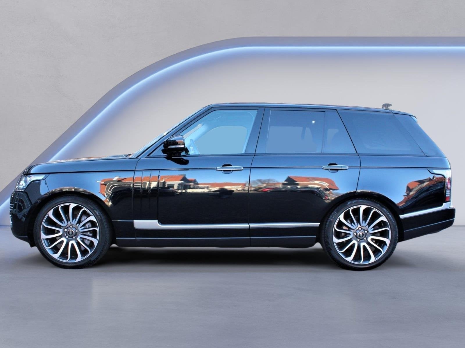 Land Rover Range Rover Autobiography Dynamic 5.0 V8 552PK/Ap, Auto's, Automaat, 4 stoelen, 2420 kg, Zwart