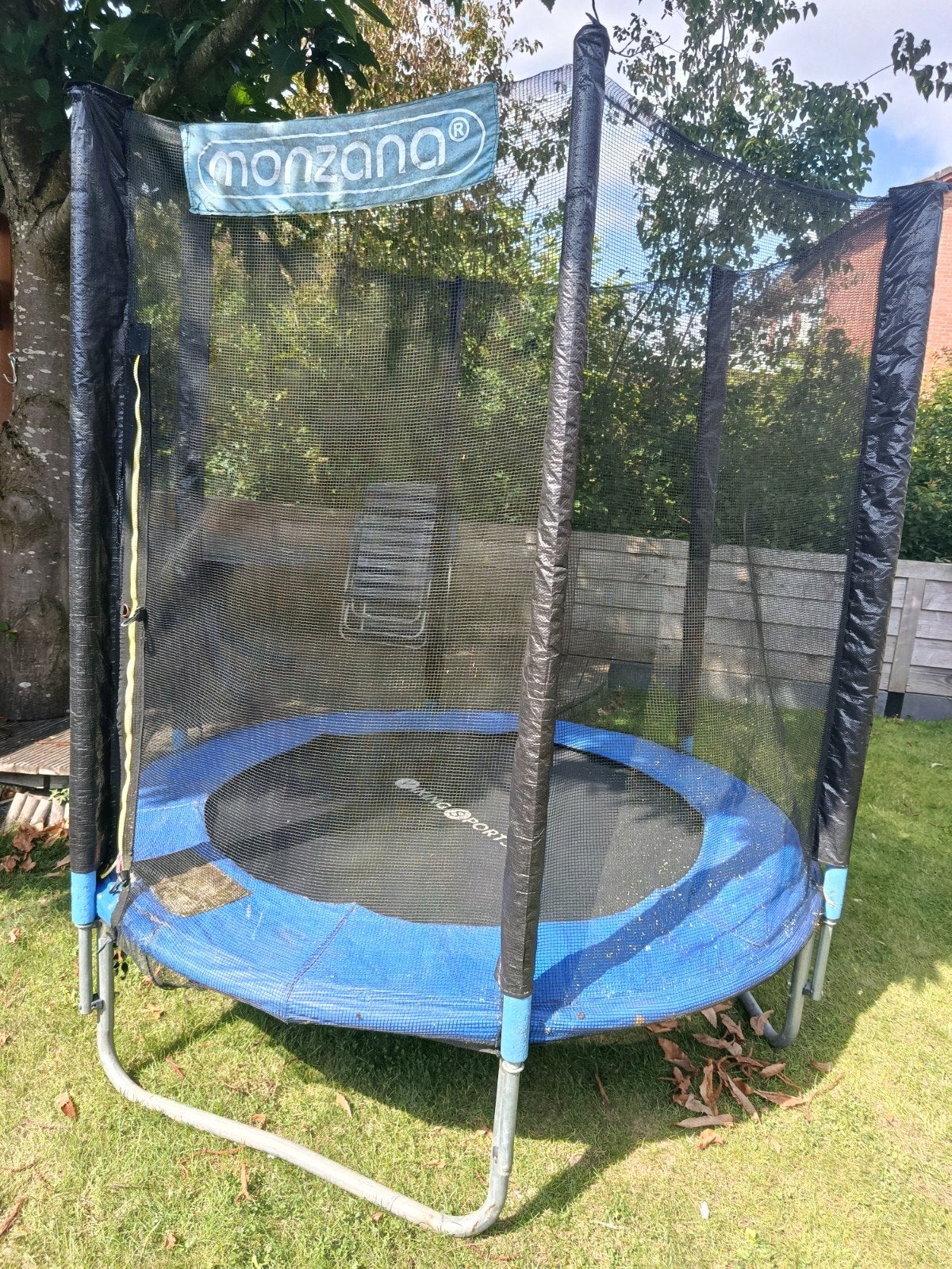 trampoline, Kinderen en Baby's, Speelgoed | Buiten | Trampolines, Ophalen, Gebruikt
