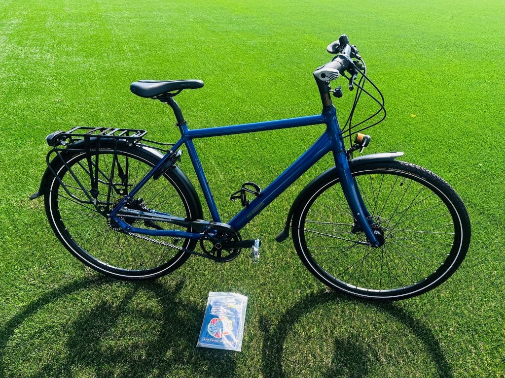 Jan Jansen rohnin rohloff herenfiets vakantiefiets ✅, 28 inch, Gebruikt, 10 tot 15 versnellingen, Niet ingevuld