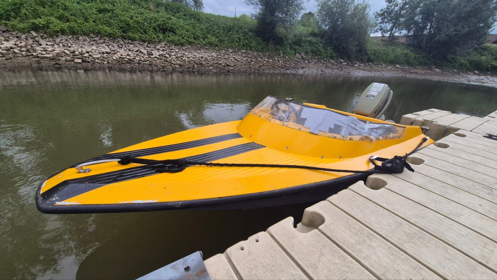 Seafire + Suzuki 6PK, Watersport en Boten, Ophalen, Gebruikt, Motor en Techniek, Motorboot