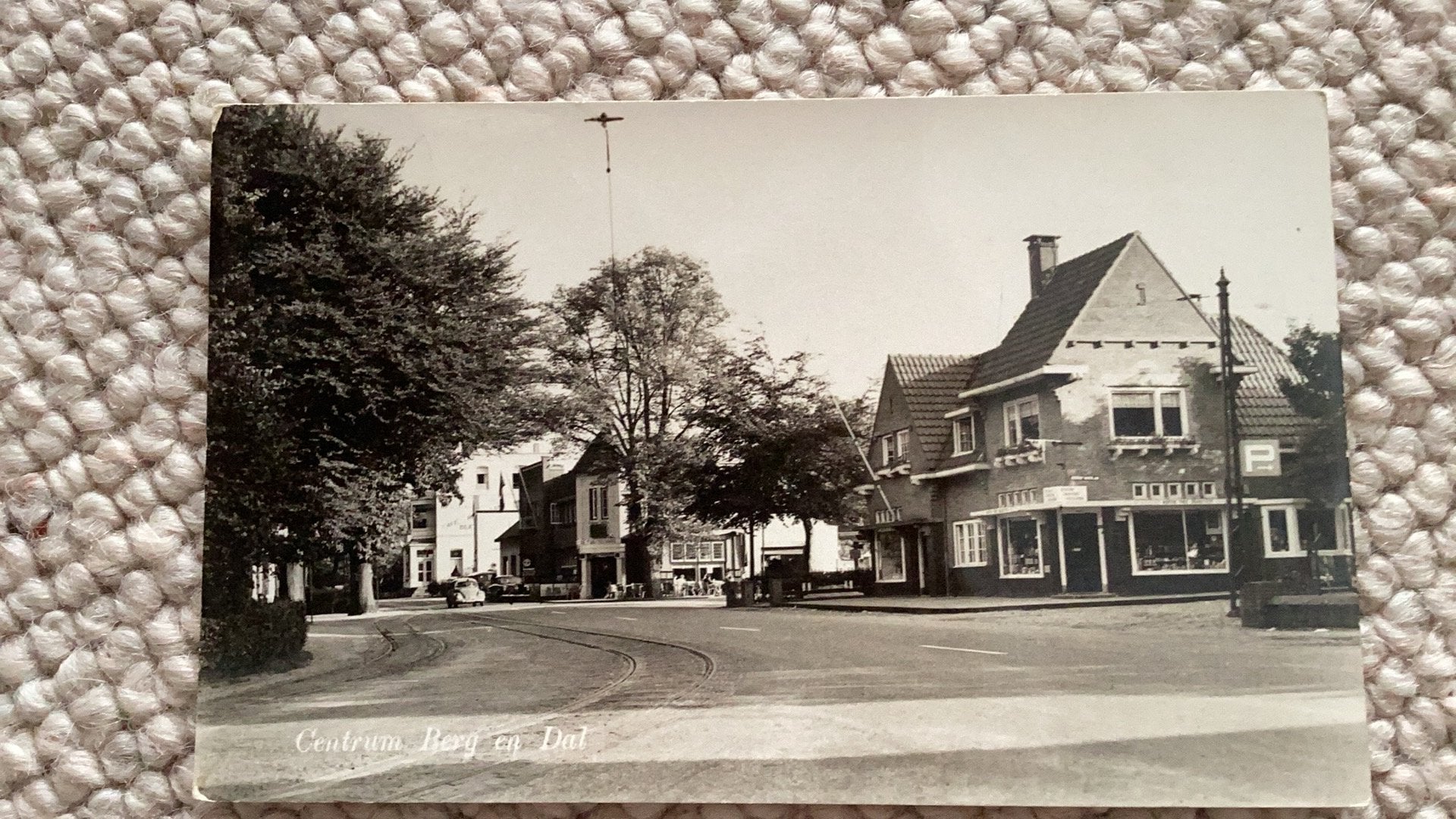 Ansichtkaart Berg en Dal Centrum 991, Ophalen of Verzenden, 1940 tot 1960, Gelopen, Gelderland