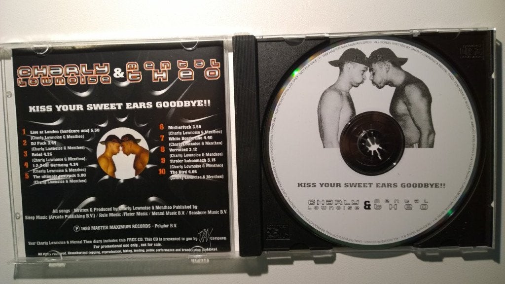 Charly Lownoise & Mental Theo - Kiss Your Sweet Ears Goodbye, Ophalen of Verzenden, Zo goed als nieuw, Techno, Album