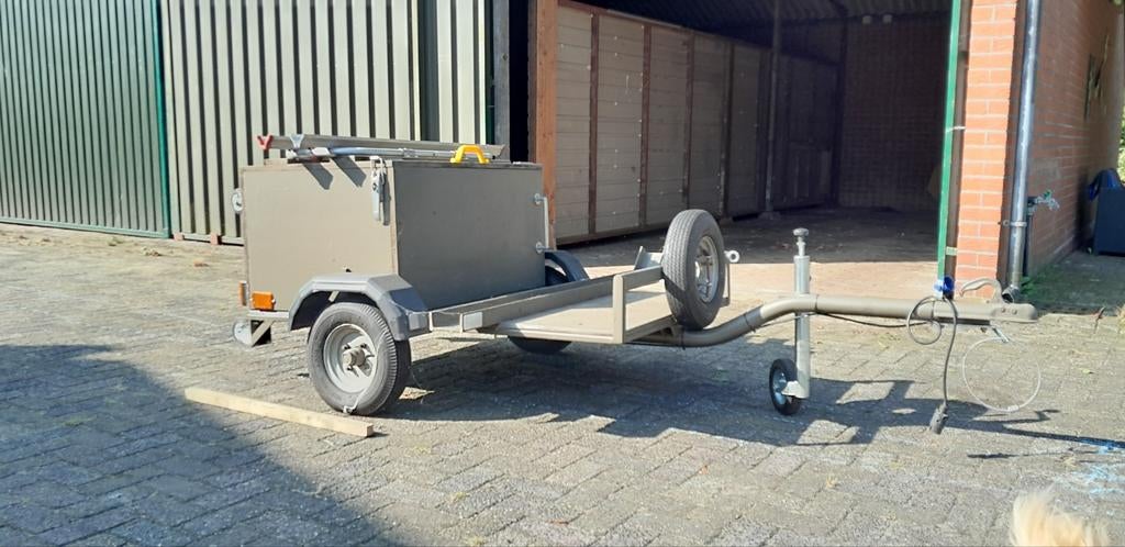 Compacte aanhanger voor camper, scooter, fiets of bagage, Ophalen of Verzenden, Gebruikt