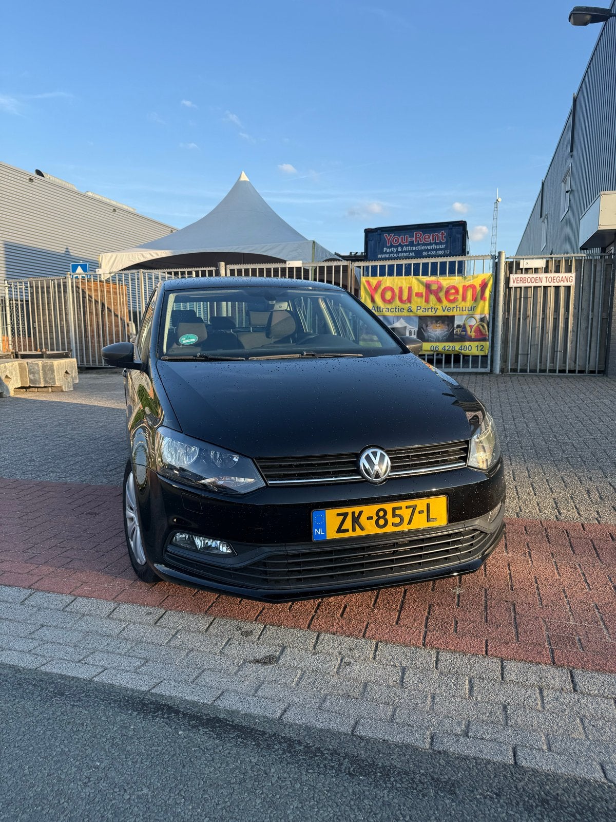 Volkswagen Polo 1.0 MPI 44KW 2014 Zwart, 40 €/maand, Zwart, Handgeschakeld, Particulier