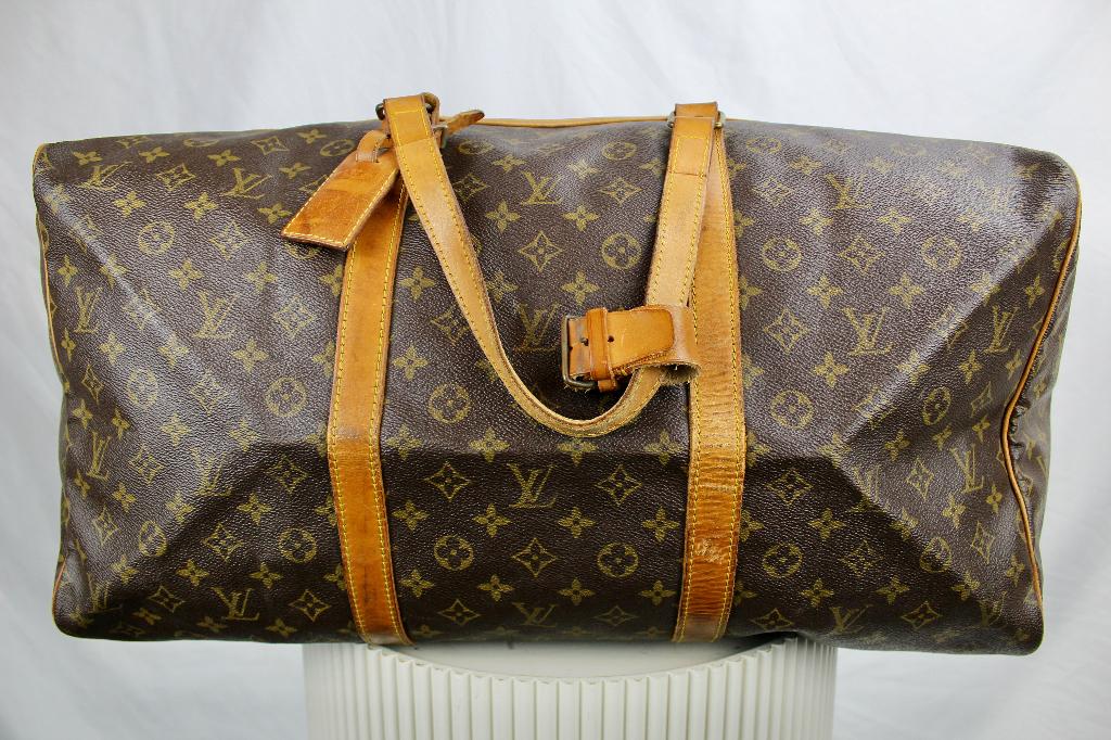 Louis Vuitton Sac Souple 55 - 1168, 30 cm of meer, Gebruikt, Bruin, Minder dan 35 cm