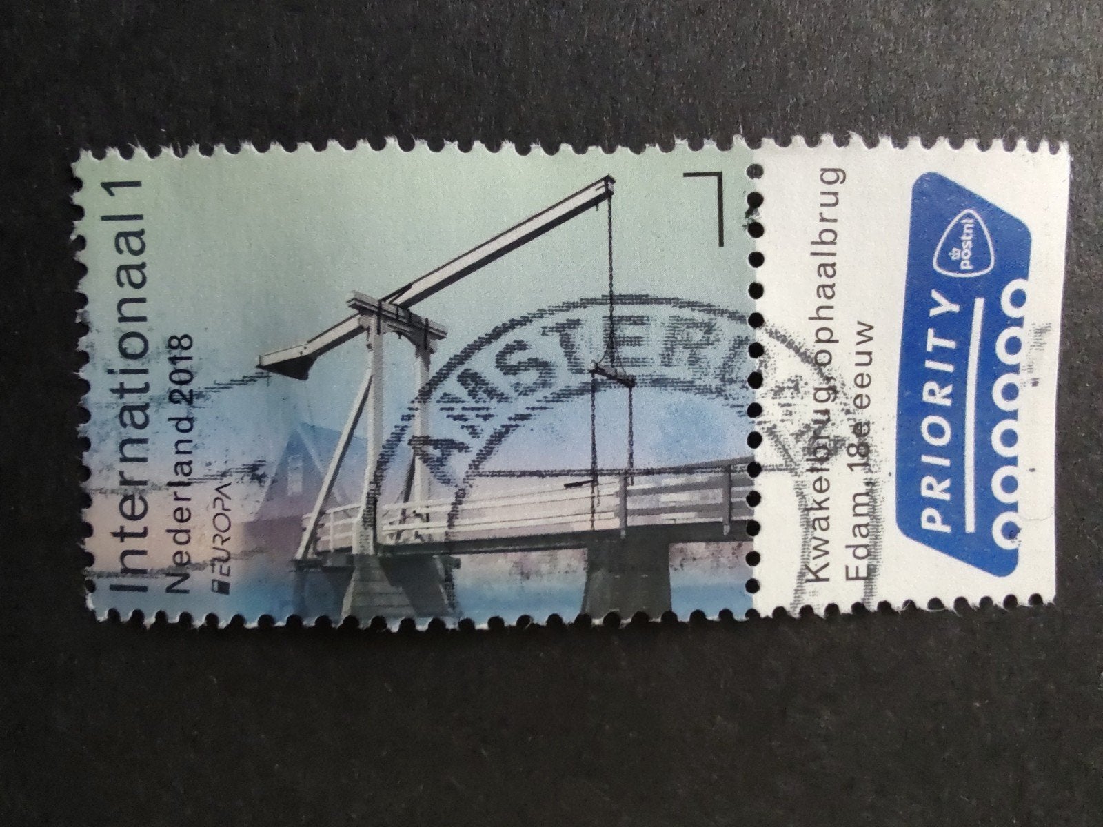 3631 ophaalbrug Edam 2018 internationaal, Verzenden