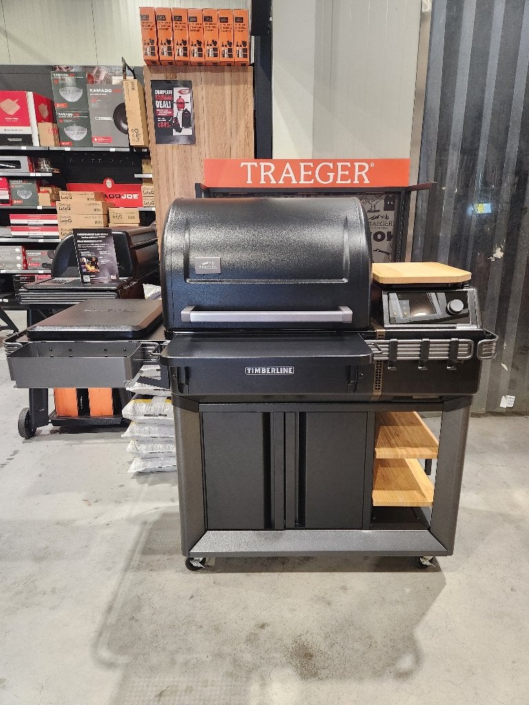 Traeger Wood Fired Grills Timberline L Smoker BBQ, Ophalen of Verzenden, Zo goed als nieuw, Traeger, Met accessoires