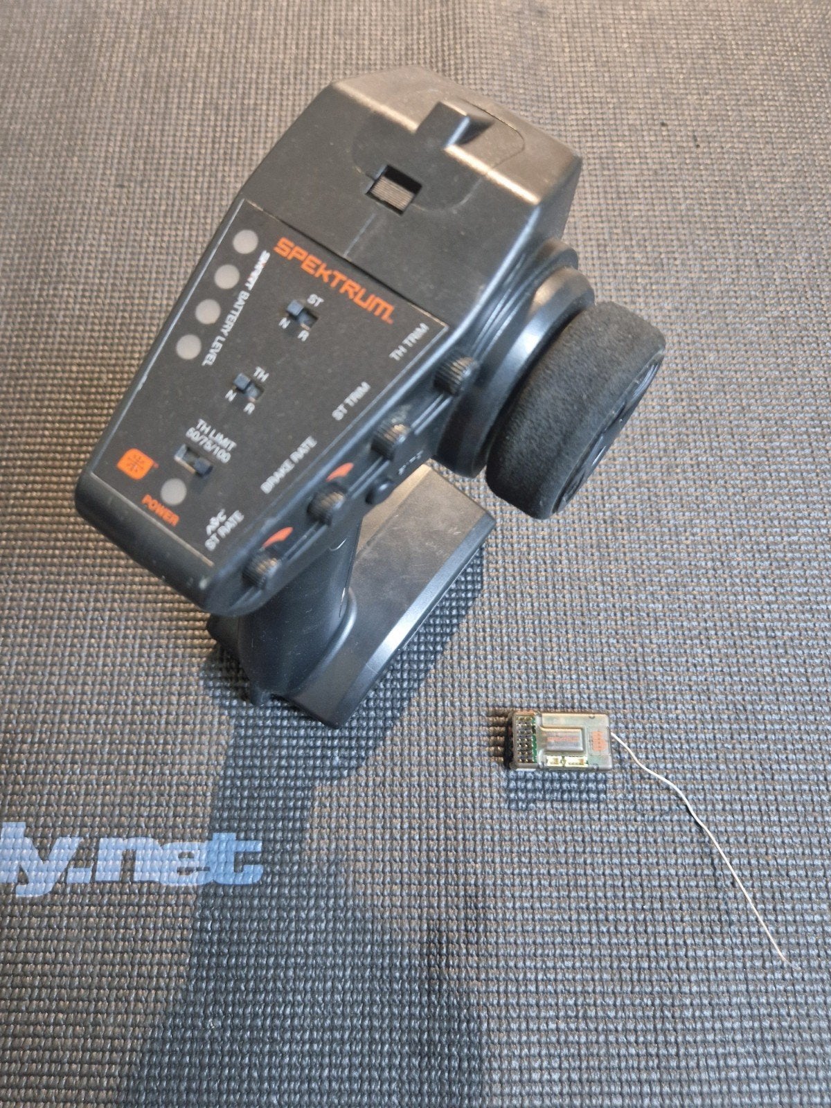 Spektrum dx3 zender met  SR6100AT ontvanger, Ophalen of Verzenden, Gebruikt