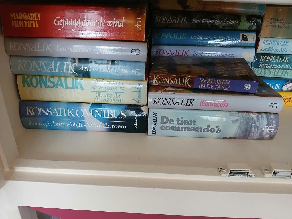 Diverse Konsalik boeken, Boeken, Ophalen, Gelezen, Heinz G. Konsalik, Nederland