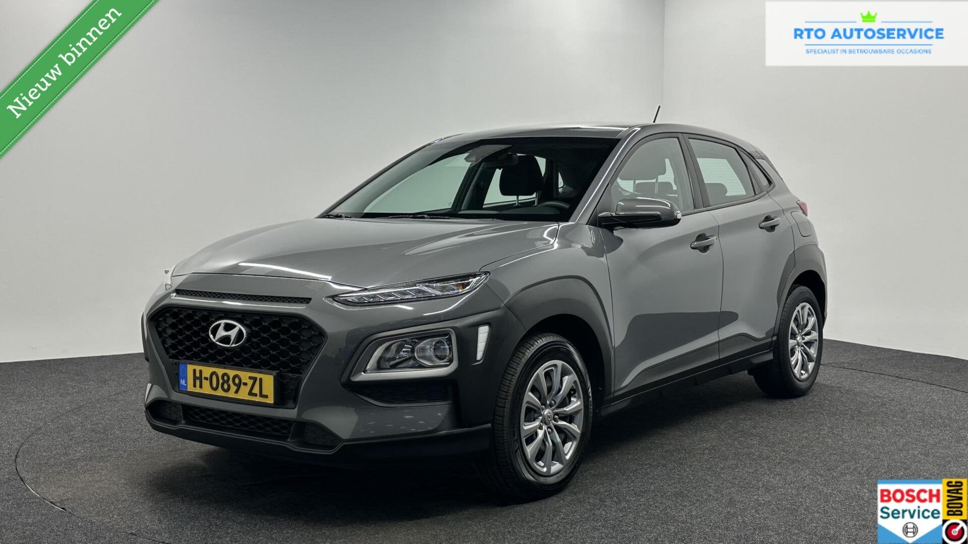 Hyundai Kona 1.0 T-GDI i-Drive ARICO CRUISE., Auto's, Voorwielaandrijving, Stof, Gebruikt, Met garantie (alle)