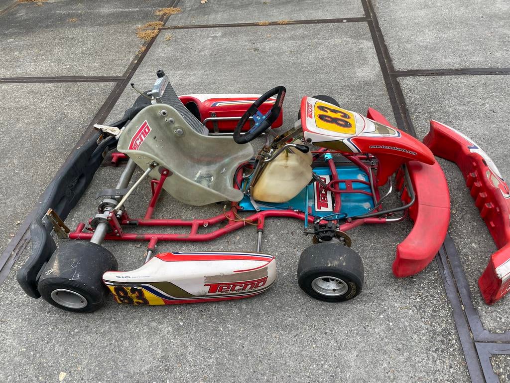 Tecno Kart Chassis - Zonder Motor, Sport en Fitness, Karting, Ophalen, Gebruikt, Kart
