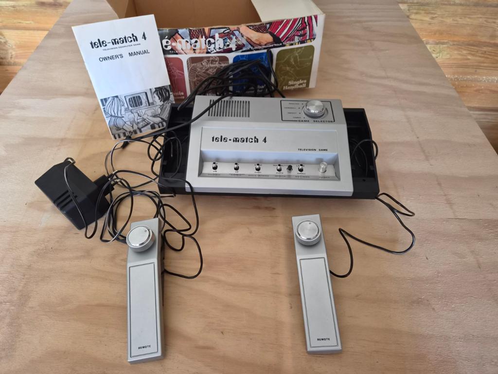 Tele-Match 4 Model 6600 - Vintage televisie game console, Ophalen of Verzenden, Overige merken, Gebruikt