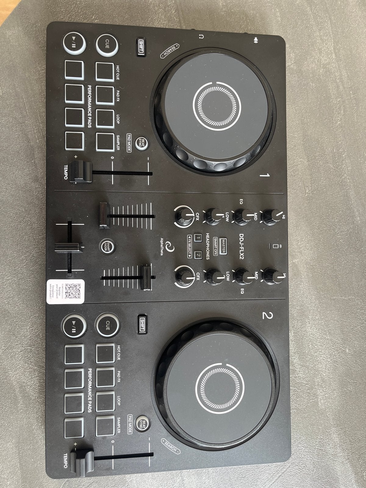 Pioneer DDJ-FLX2 DJ-controller, Ophalen of Verzenden, Zo goed als nieuw, Dj-set, Pioneer