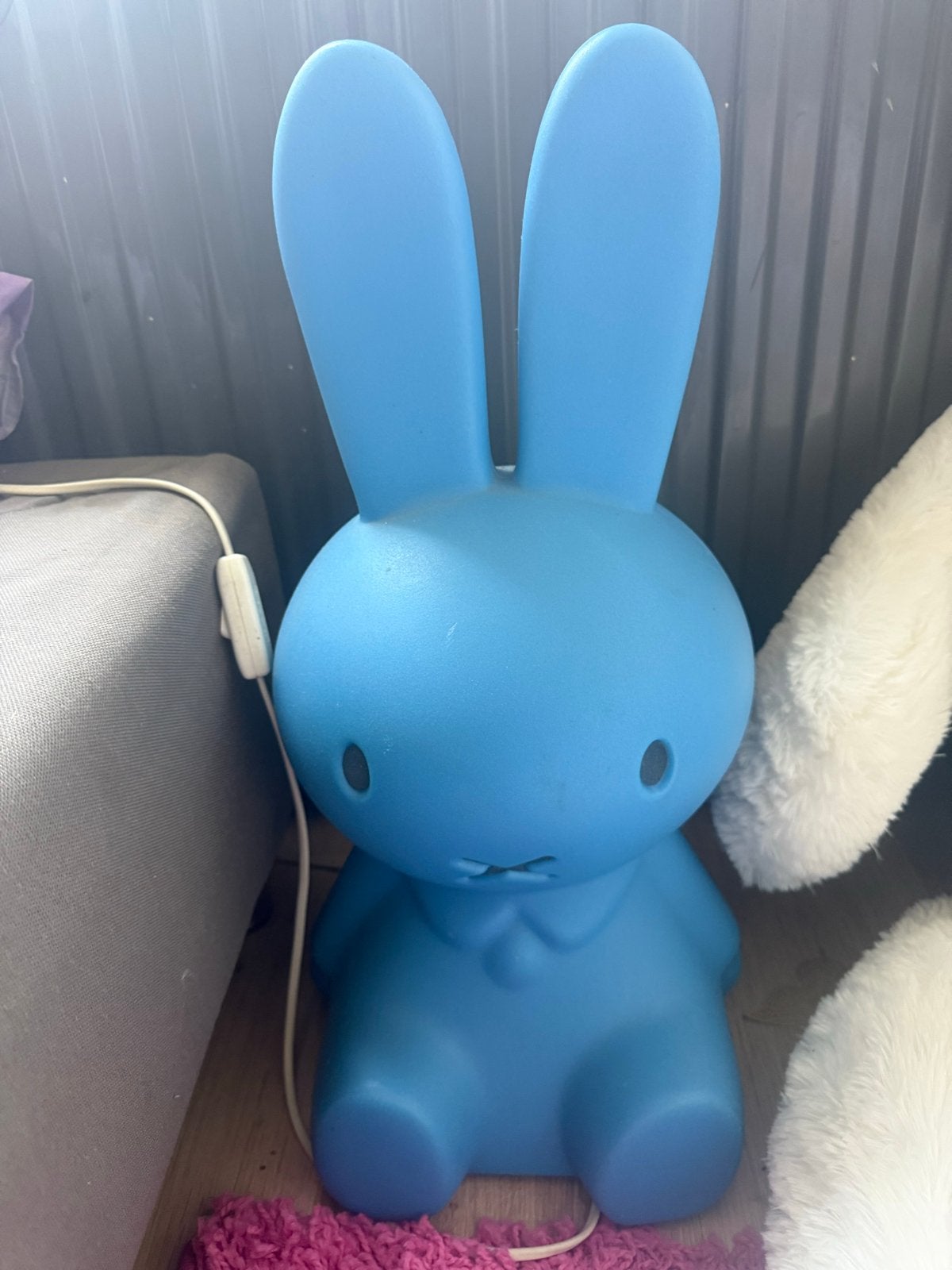 Blauwe Nijntje lamp - 50 cm hoog - voor kinderkamer, Ophalen of Verzenden, Gebruikt, Lamp