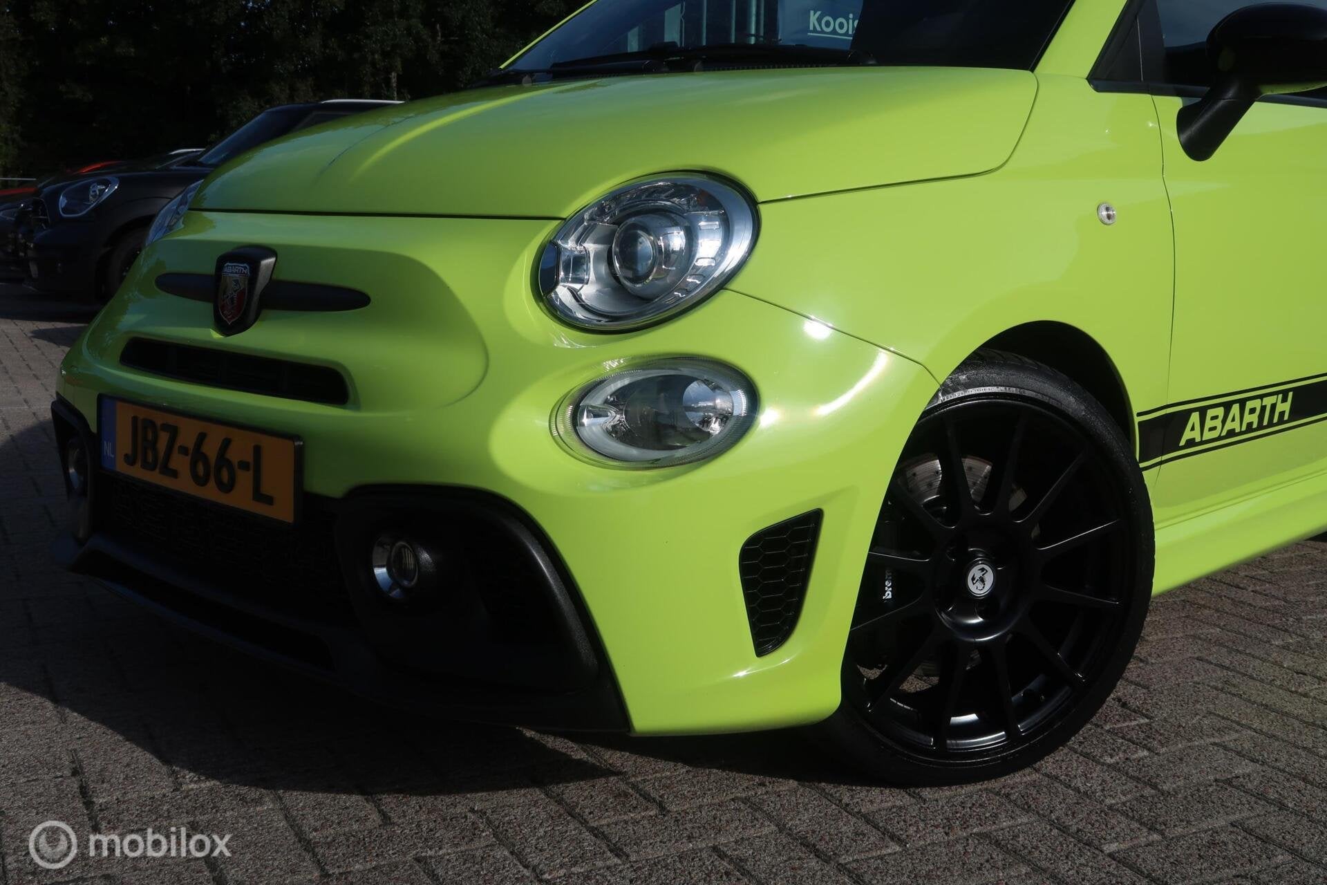 Fiat 500 Abarth Competizione 70th Anniversary, Auto's, Voorwielaandrijving, Dealer onderhouden, 15 km/l, Gebruikt