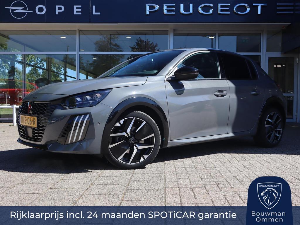 Peugeot 208 GT HYBRID 145pk e-DCS6 automaat, Rijklaarprijs,, Automaat, 136 pk, Gebruikt, 1199 cc