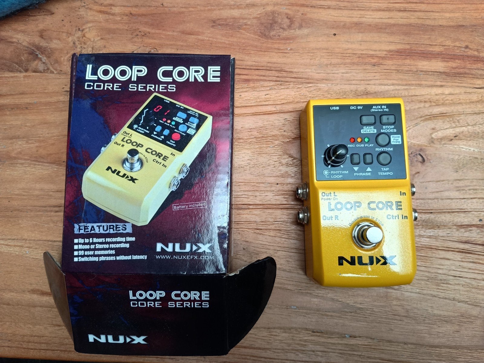Nux Loop Core Stereo Pedaal, Ophalen of Verzenden, Gebruikt, Overige typen