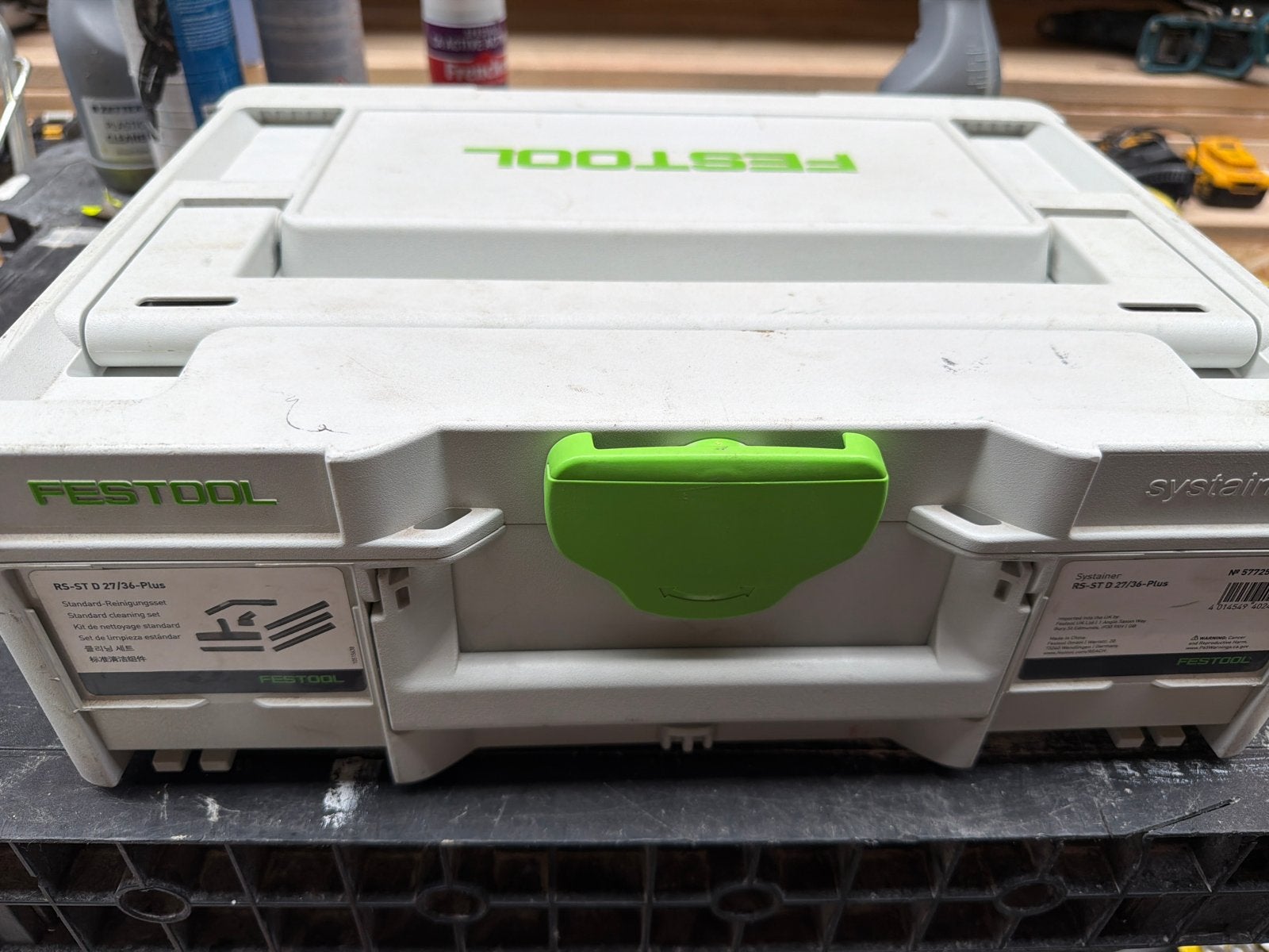 Festool Cleantec Stofzuigerstang Set in Systainer, Gebruikt, Ophalen of Verzenden, Industriële stofzuiger, Reservoir