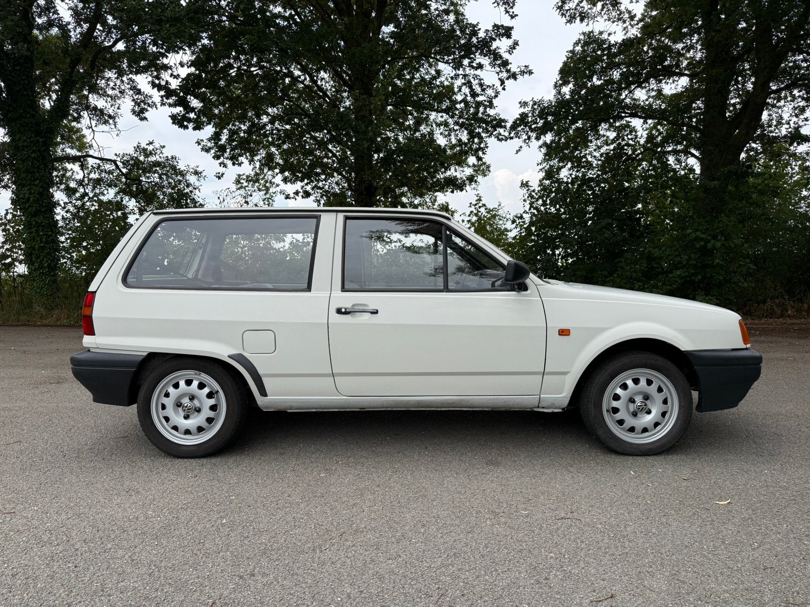 VW Polo 86C 2F Steilheck > nette staat, weinig kilometers!, 665 kg, Wit, 44 pk, Particulier