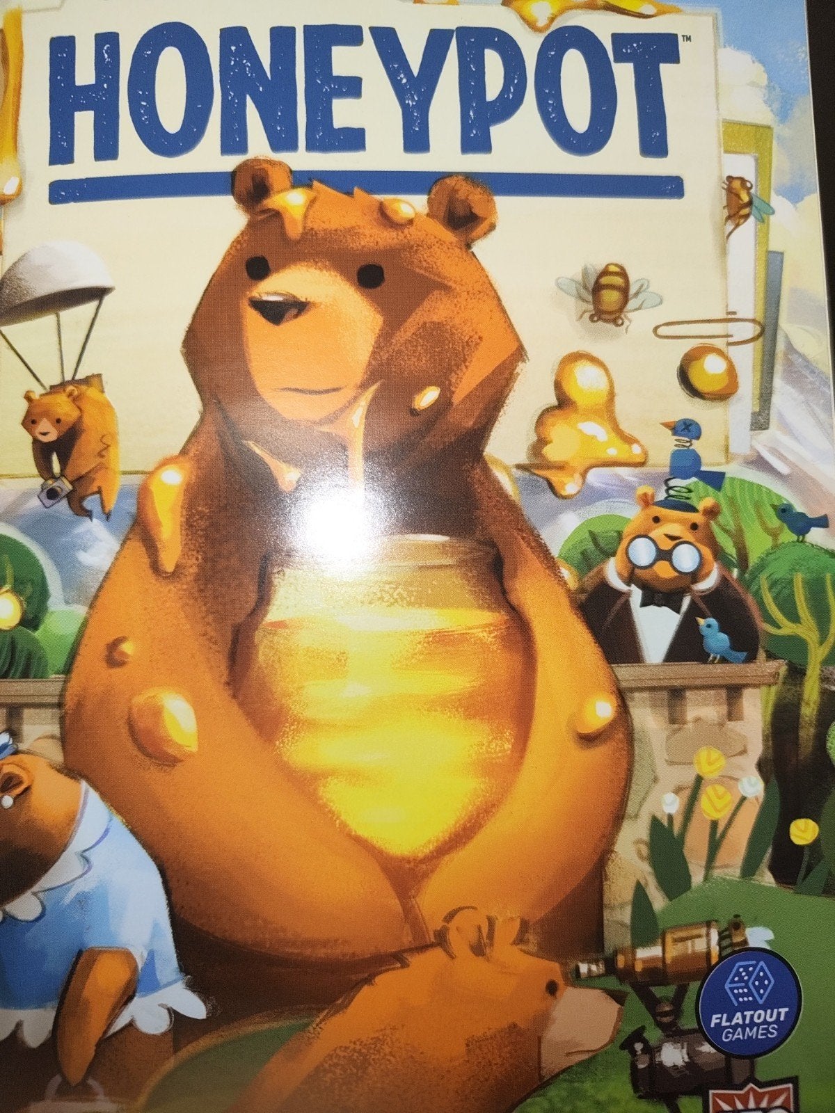 Honeypot Kickstarter Editie, Ophalen of Verzenden, Zo goed als nieuw, Flatout Games