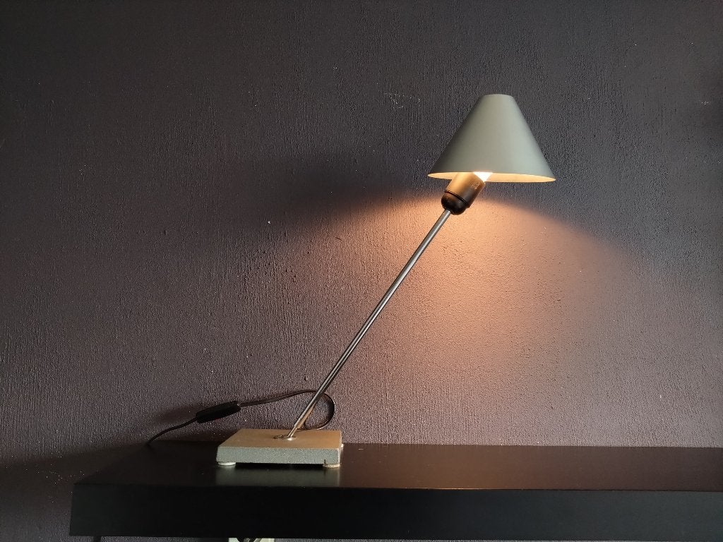 Gira Mobles 114 Barcelona, Verstelbaar '78 Vintage Tafellamp, Ophalen, Bureaulamp, Gebruikt, Overige merken