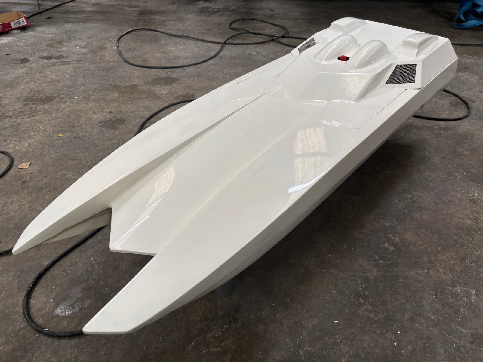 Powerboat Raceboat RC Benzine !, Ophalen, Zo goed als nieuw