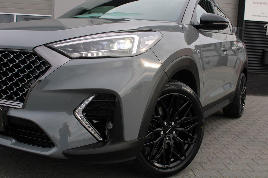 Hyundai Tucson 1.6 T-GDI 4WD N-Line / 19'' / alcantara / Led, Automaat, Gebruikt, 4 cilinders, Origineel Nederlands