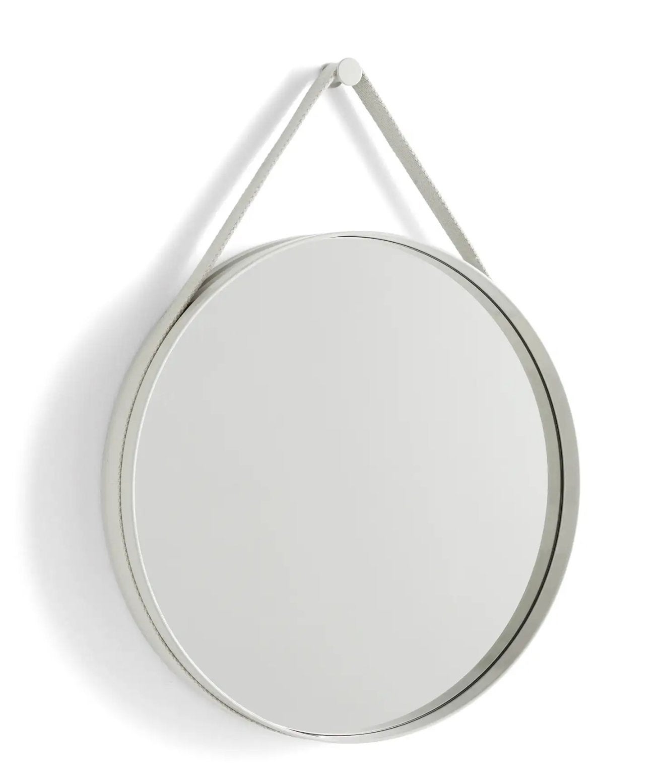 Hay Strap mirror grey 50 cm, Ophalen of Verzenden, Nieuw