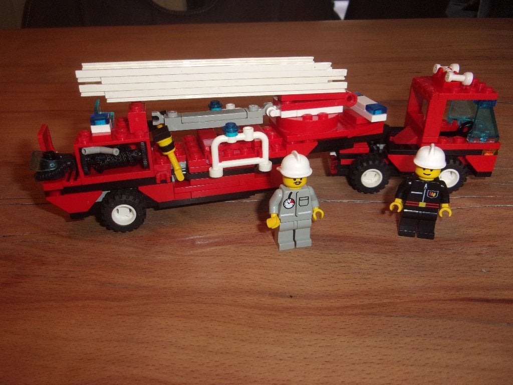 Lego Town 6340-1 Hook & Ladder uit 1994, Kinderen en Baby's, Speelgoed | Duplo en Lego, Gebruikt, Overige thema's, Lego, Ophalen of Verzenden