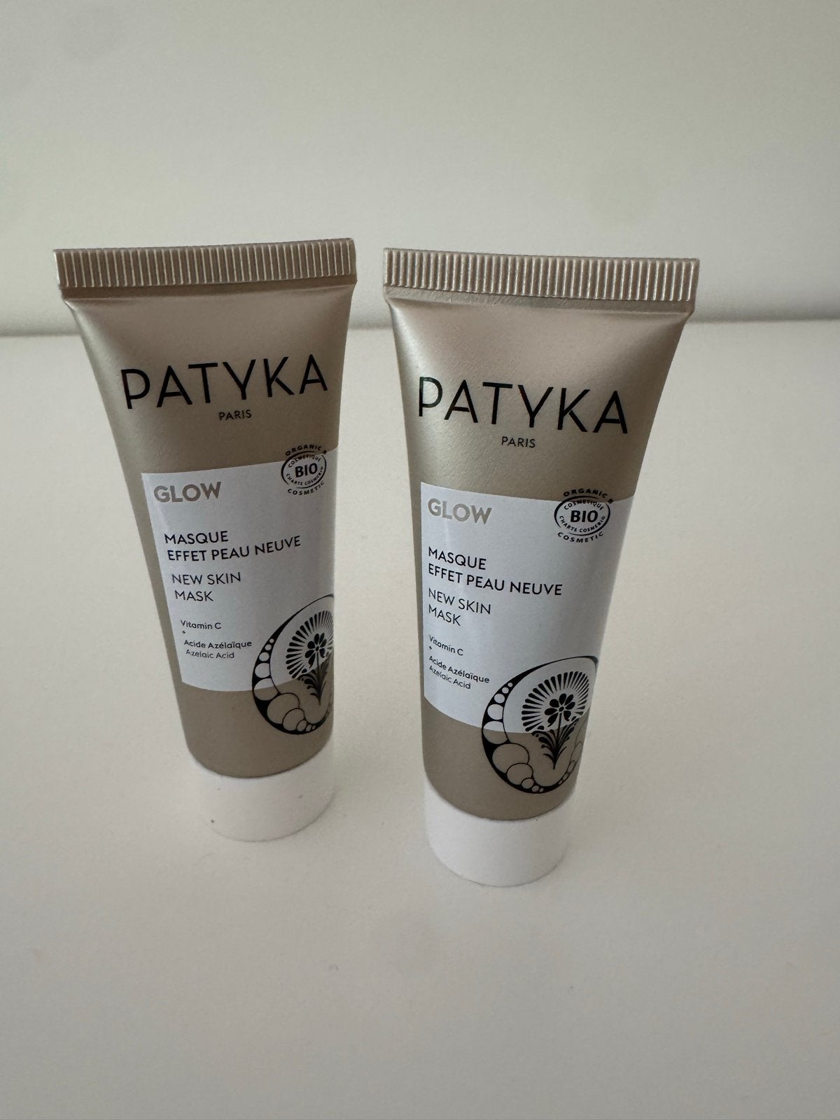 Patyka Glow New Skin Mask - 2x 15ml, Ophalen of Verzenden, Nieuw, Gehele gezicht, Verzorging