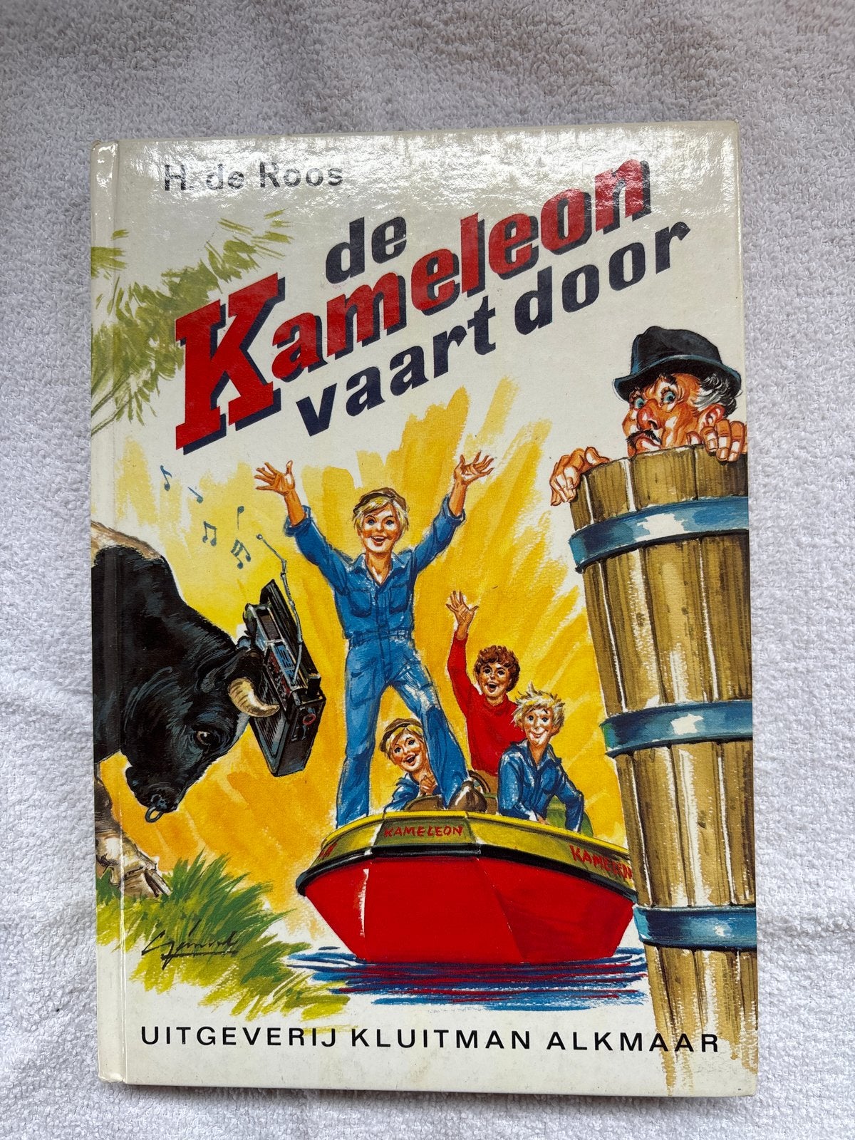 De Kameleon vaart door - H. de Roos, Ophalen of Verzenden, Gelezen, Fictie algemeen