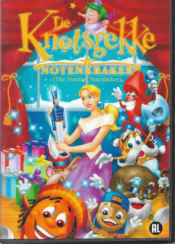 De Knotsgekke Notenkraker DVD, Tekenfilm, Verzenden, Zo goed als nieuw, Alle leeftijden