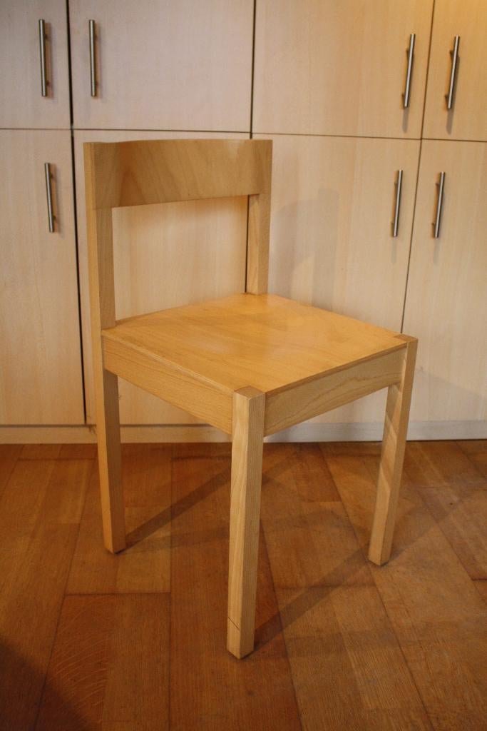 Beuken stoeltje, Ophalen, Overige kleuren, Zo goed als nieuw, Hout