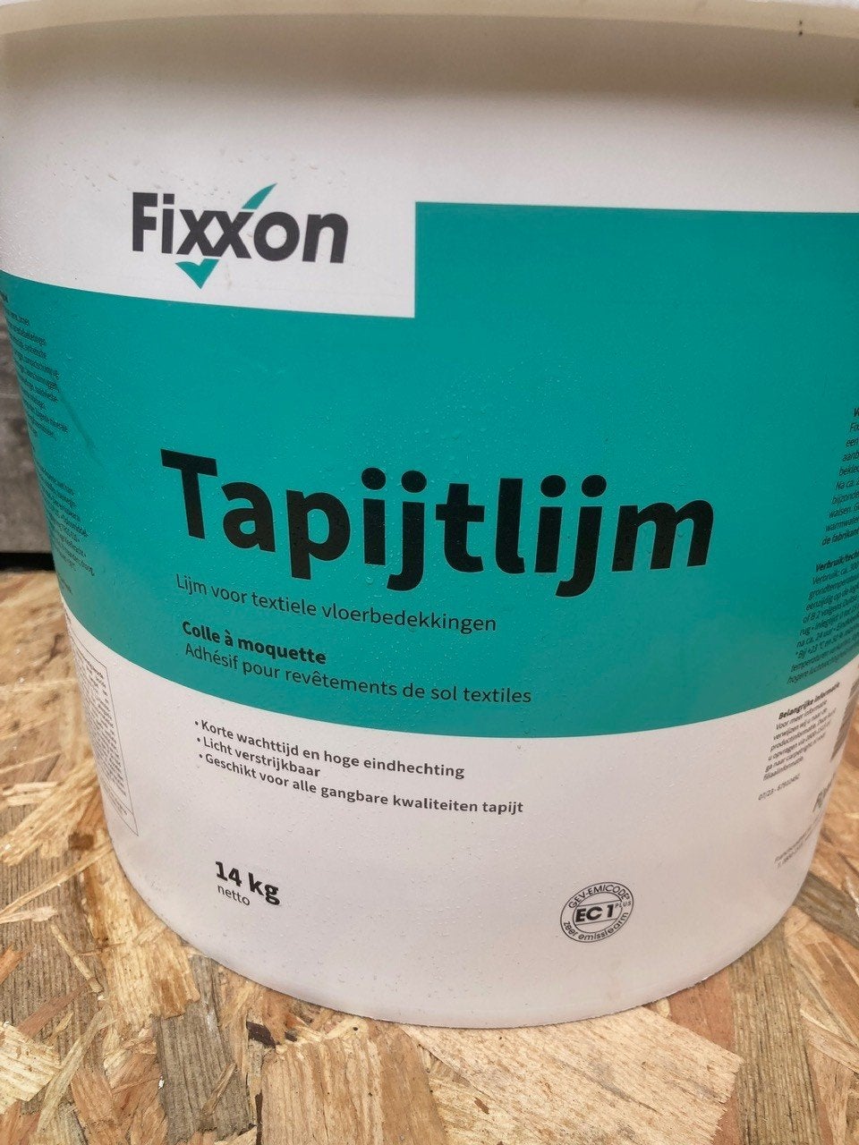 Fixxon Tapijtlijm 2 kilo, Overige materialen, 30 cm of meer, 50 tot 150 cm, Overige typen