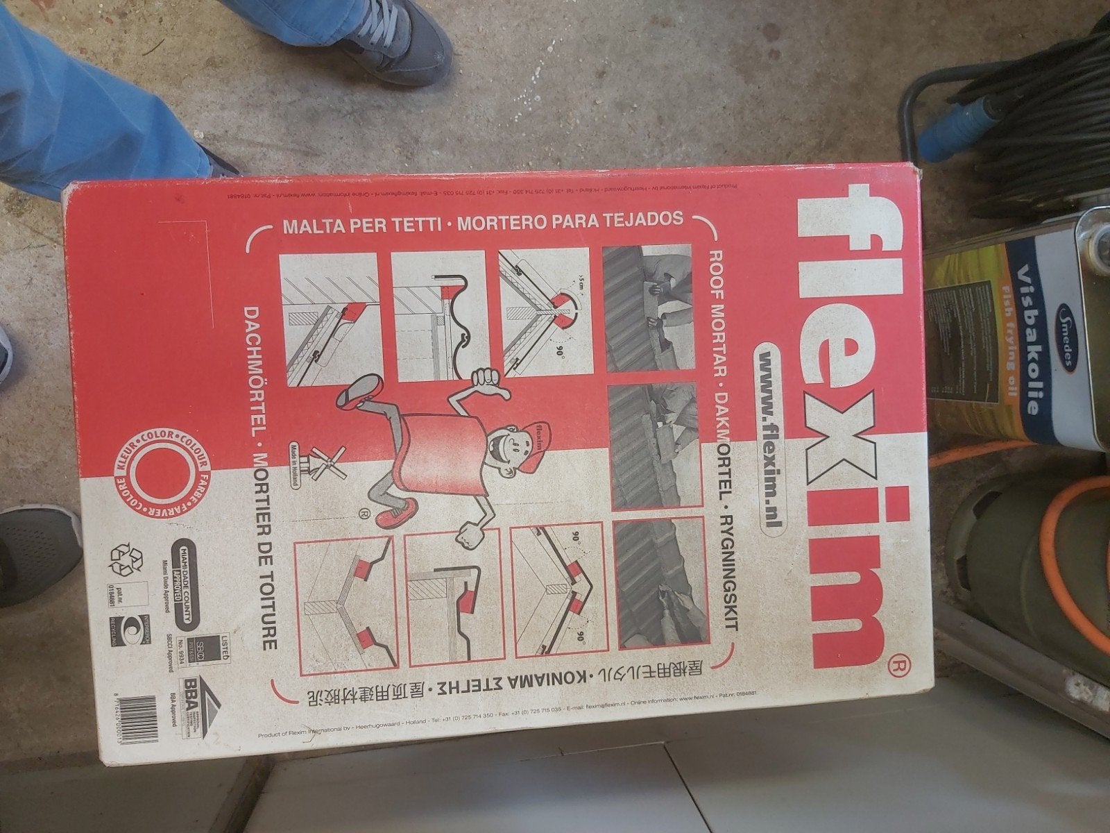 Flexim Dakmortel - Kant-en-klare dakreparatie, Ophalen, Overige materialen, Overige typen, Nieuw
